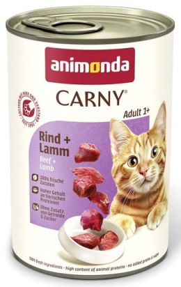 Animonda Carny Adult Wołowina + Jagnięcina puszka 400g