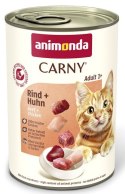 Animonda Carny Adult Wołowina + Kurczak puszka 400g
