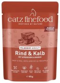 Catz Finefood Classic N.07 Wołowina i cielęcina saszetka 85g