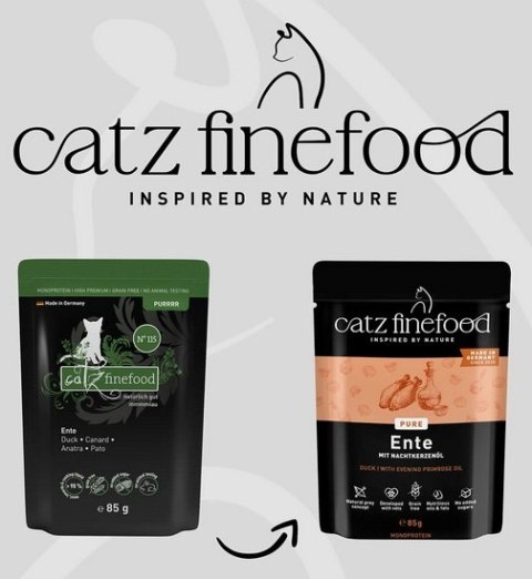 Catz Finefood Pure (Purrrr N.115) Kaczka saszetka 85g