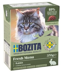 Bozita z Królikiem kawałki w galaretce kartonik 370g
