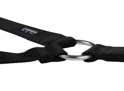 CHABA Szelki taśma regulowane nr 2 - obwód 50cm czarne