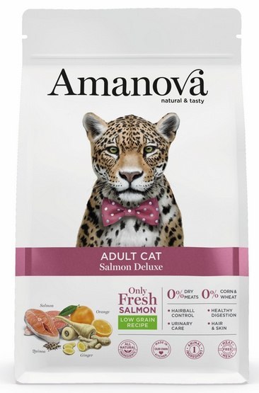 Amanova Cat Adult Salmon Deluxe - łosoś 6kg