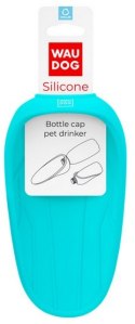 Collar WauDog Silicone Dysza do picia - końcówka 165x90mm niebieska