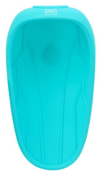 Collar WauDog Silicone Dysza do picia - końcówka 165x90mm niebieska