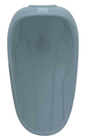 Collar WauDog Silicone Dysza do picia - końcówka 165x90mm szara