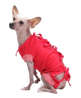 Grande Finale Koszulka pooperacyjna rozmiar 6 / 60cm czerwona [WET1C]