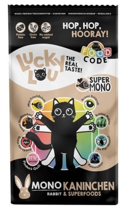 Lucky Lou Food Code Mono Królik 340g