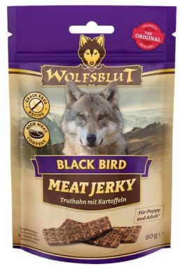 Wolfsblut Dog Meat Jerky Black Bird 80g