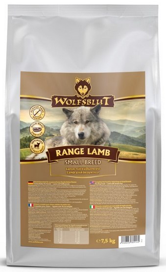 Wolfsblut Dog Range Lamb Adult Small - jagnięcina i ryż 7,5kg