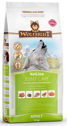 Wolfsblut Dog VetLine Joint Care - indyk i bataty 12kg