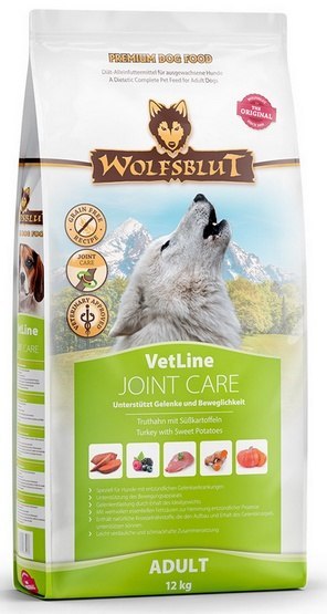 Wolfsblut Dog VetLine Joint Care - indyk i bataty 12kg