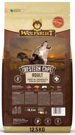 Wolfsblut Dog Western Cape Adult - struś i bataty 12,5kg
