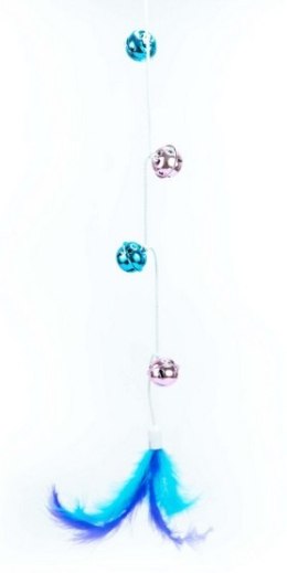 BUBA Wędka z dzwoneczkami i piórkiem [5574]