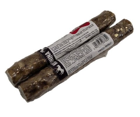 BUBAlicious Paluch do żucia dla psa ze skórą końską z dodatkiem konopi 15cm 1szt [8764]