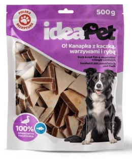 IdeaPet Kanapka z kaczką, warzywami i rybą 500g