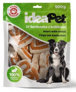 IdeaPet Serduszka królikiem 500g