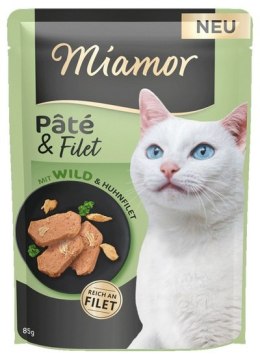 Miamor Pate & Filet Dziczyzna & Kurczak saszetka 85g