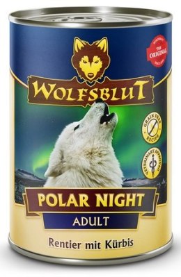 Wolfsblut Dog Polar Night Adult - renifer i dynia puszka 395g