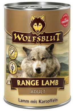 Wolfsblut Dog Range Lamb Adult - jagnięcina i ziemniaki puszka 395g
