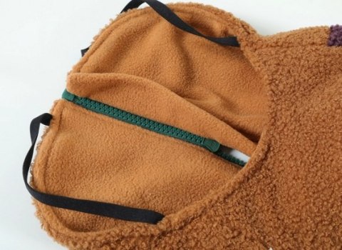 Zolux Ciepła bluza dla psa Bouclette R.35 jasnobrązowa