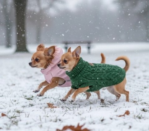 Zolux Kurtka Płaszcz wodoodporna Saint Malo R.60 różowa