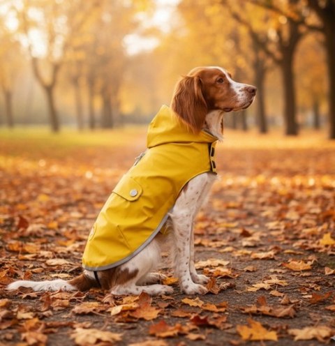 Zolux Kurtka Płaszcz wodoodporna Saint Malo R.60 żółta