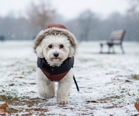 Zolux Kurtka puchowa dla psa New Mountain R.40 ceglasta