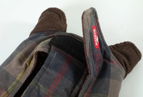 Zolux Kurtka w kratę dla psa Cheverny R.40 brązowa