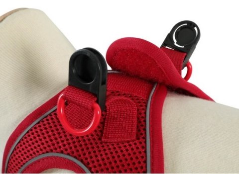 Zolux Szelki oddychające z siatki XL czerwone