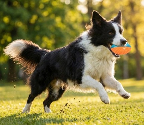 Zolux Zabawka do aportowania piłka rugby Tao 8,5cm