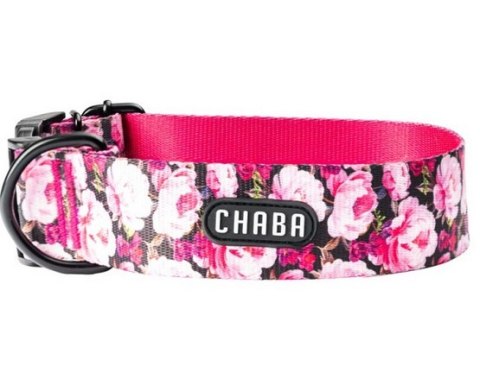 CHABA Obroża regulowana Bull Story IV S/M Peony