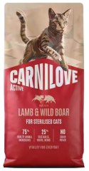 Carnilove Cat Active Lamb & Wild Boar Sterilised - jagnięcina i dzik 400g