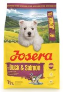 Josera Pies Mini Junior Duck & Salmon 3kg