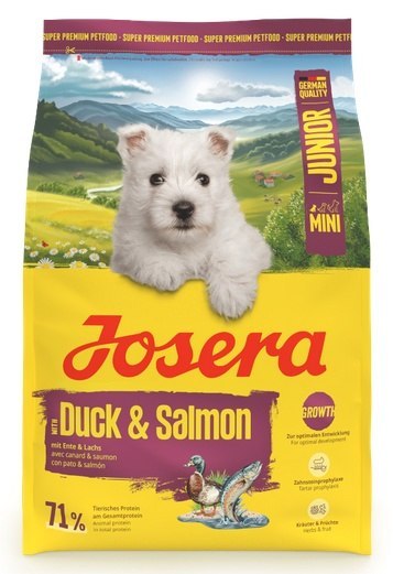 Josera Pies Mini Junior Duck & Salmon 3kg