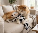 Zolux Zabawka pluszowa Furry Farm Krowa Isache 60cm