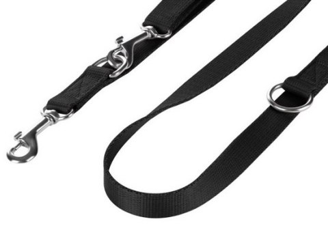 CHABA Smycz taśma regulowana L 20mm/260cm czarna