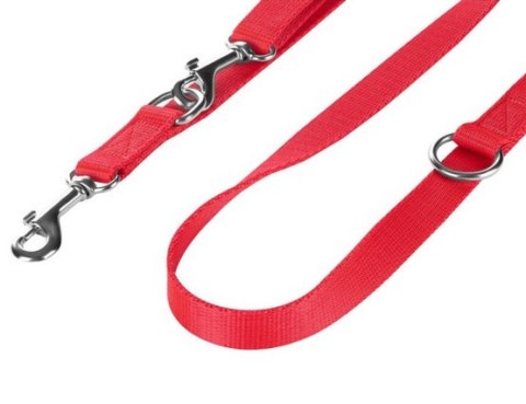 CHABA Smycz taśma regulowana XL 25mm/260cm czerwona