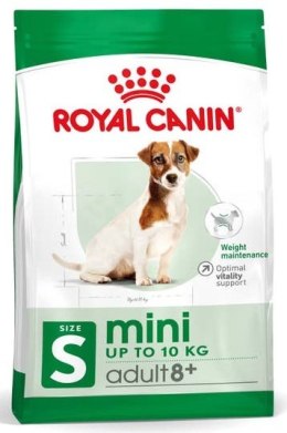 Royal Canin Mini Adult 8+ karma sucha dla psów starszych od 8 do 12 roku życia, ras małych 800g
