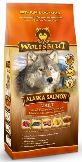 Wolfsblut Dog Alaska Salmon Adult - łosoś, ziemniaki i ryż 2kg