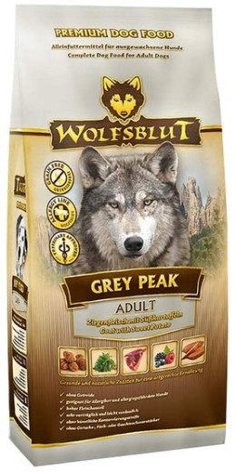 Wolfsblut Dog Grey Peak Adult - koza i bataty 2kg