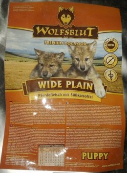 Wolfsblut Dog Wide Plain Puppy - konina i bataty 2kg