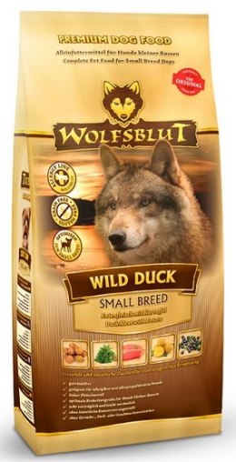 Wolfsblut Dog Wild Duck Adult Small - kaczka i bataty 2kg