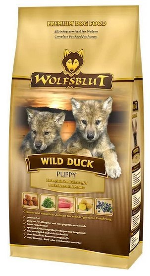 Wolfsblut Dog Wild Duck Puppy - kaczka i ziemniaki 2kg
