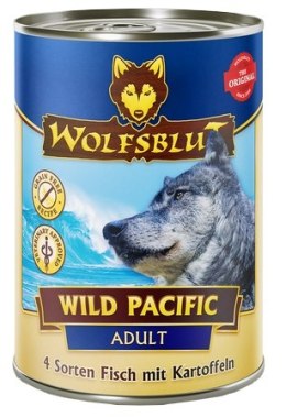 Wolfsblut Dog Wild Pacific Adult - ryby i ziemniaki puszka 395g