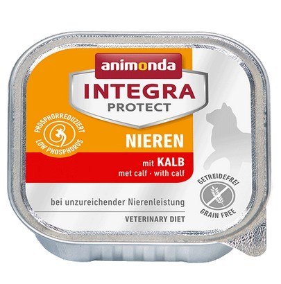 Animonda Integra Protect Renal Nieren dla kota - z cielęciną tacka 100g