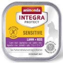Animonda Integra Protect Sensitive dla kota - z jagnięciną i ryżem tacka 100g