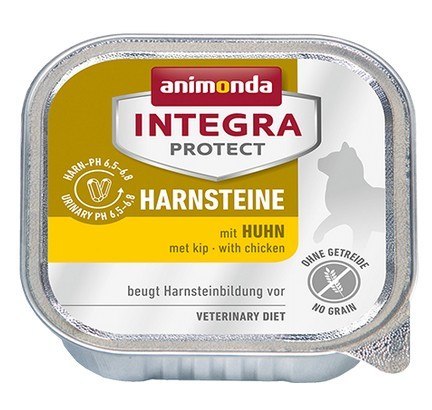 Animonda Integra Protect Urinary Harnsteine dla kota - z kurczakiem tacka 100g