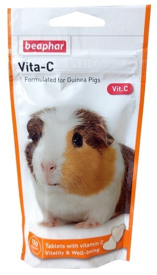 Beaphar Vita-C-Nis - witamina C dla świnki morskiej tabletki 50g