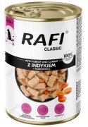 Rafi Pies Classic Indyk i marchewka w sosie 1240g
